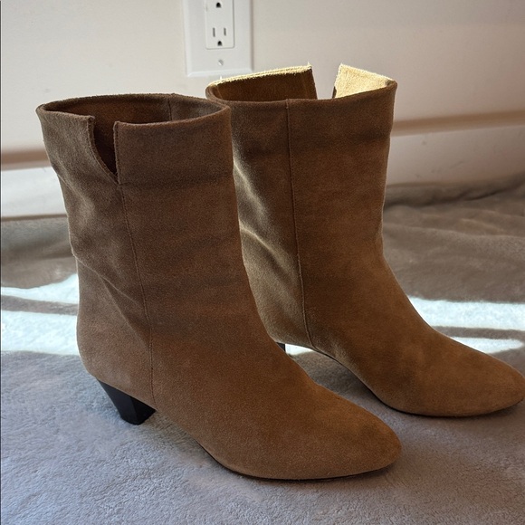 Isabel Marant Shoes - Isabel Marant Brown Suede Heeled Boots